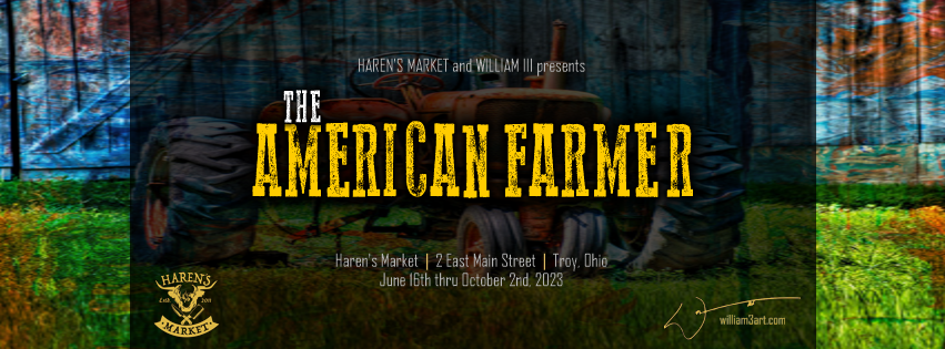 The American Farmer exhibit by artist, William III