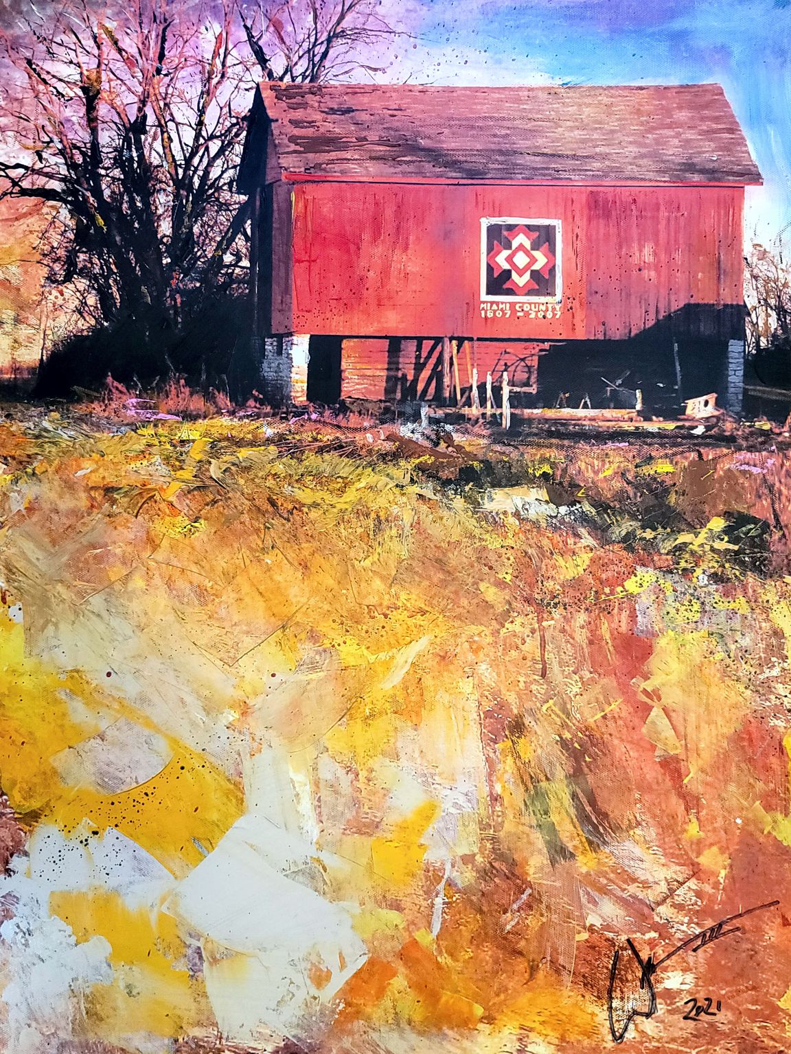 God's Eye painting by artist, William III