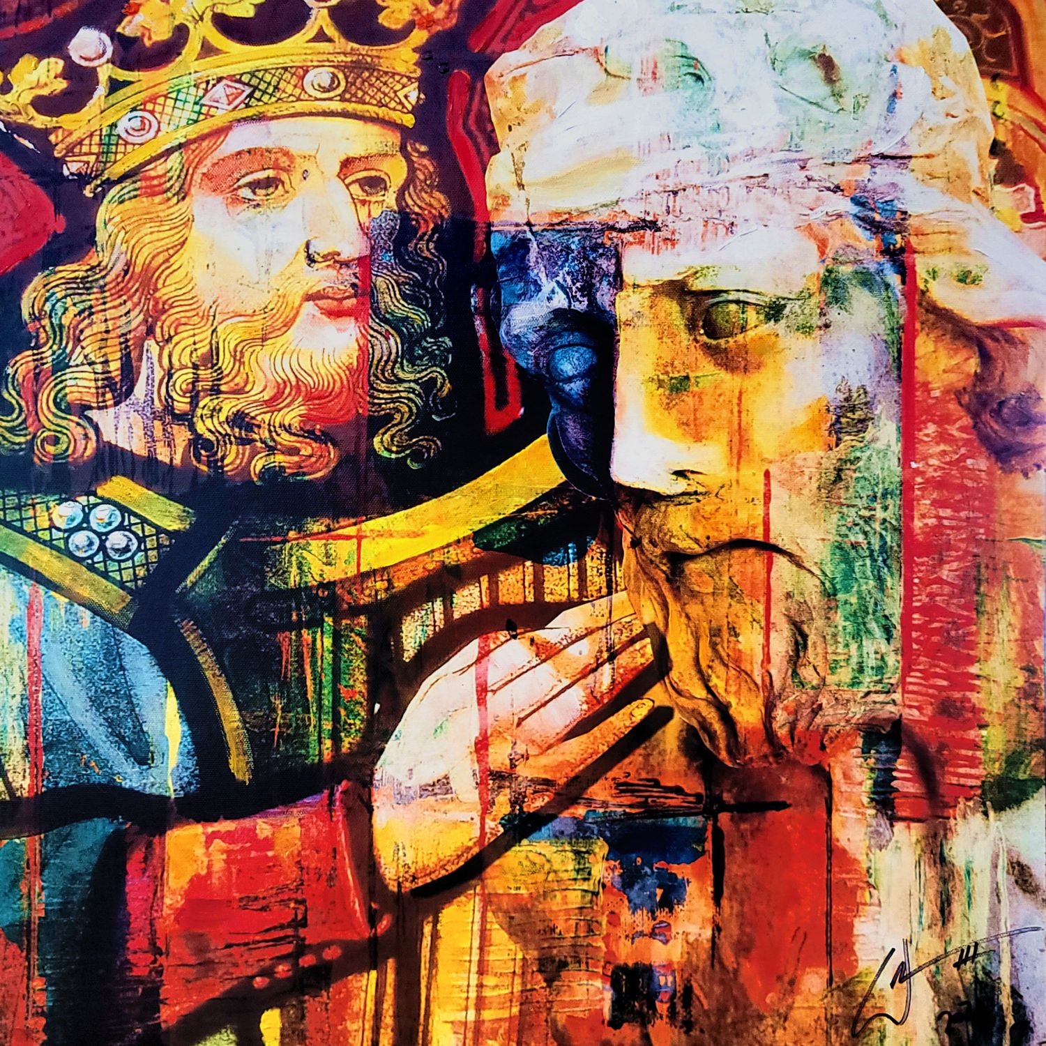 Reflections in Faith #16 painting by artist, William III