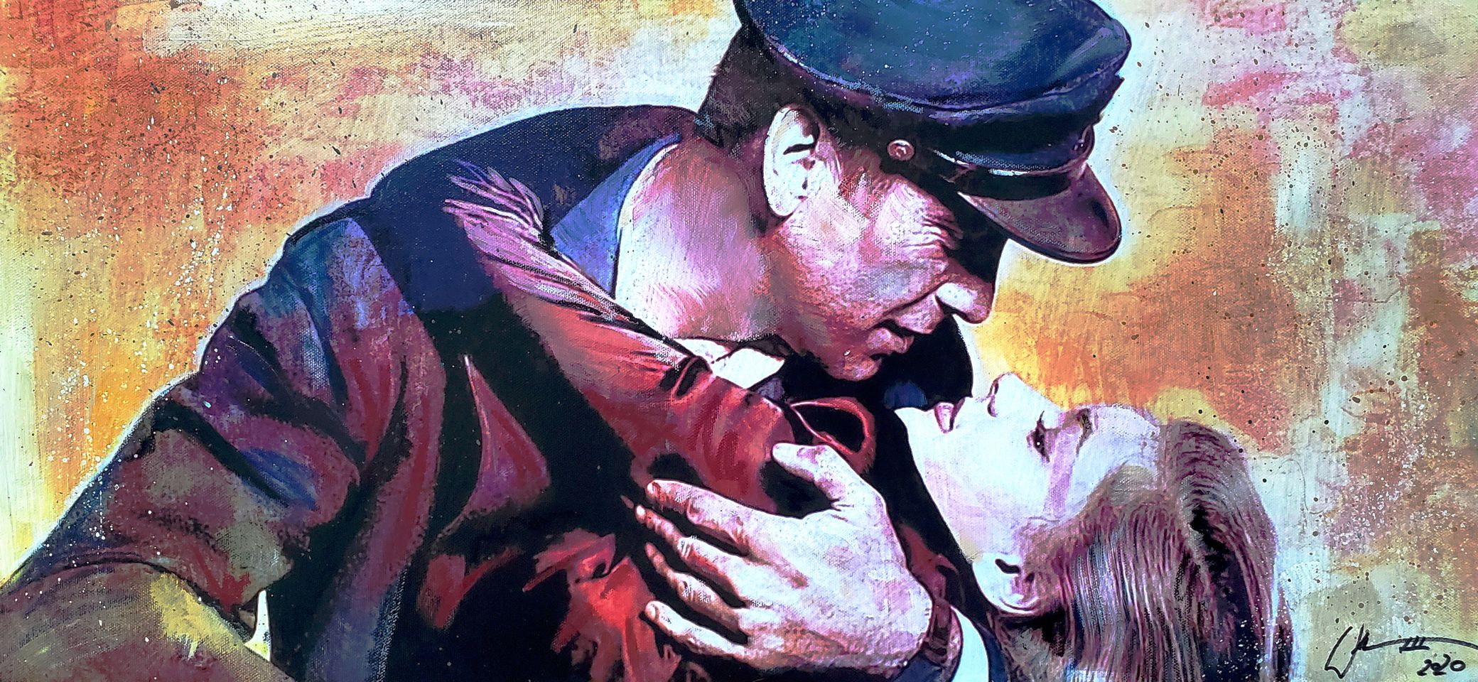 'Casablanca' painting by artist, William III