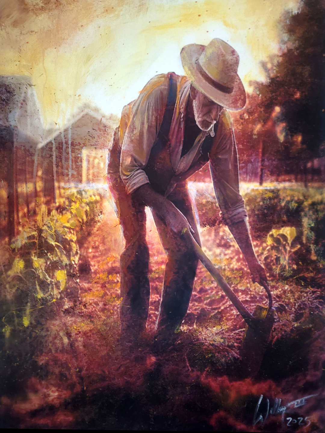 "Hand Till" painting by artist William III