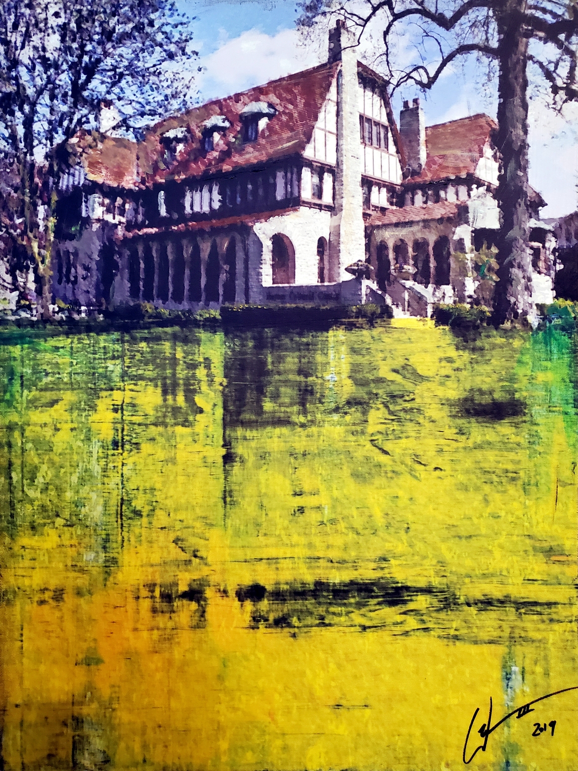 Hayner Cultural Center of Troy, Ohio by artist, William III