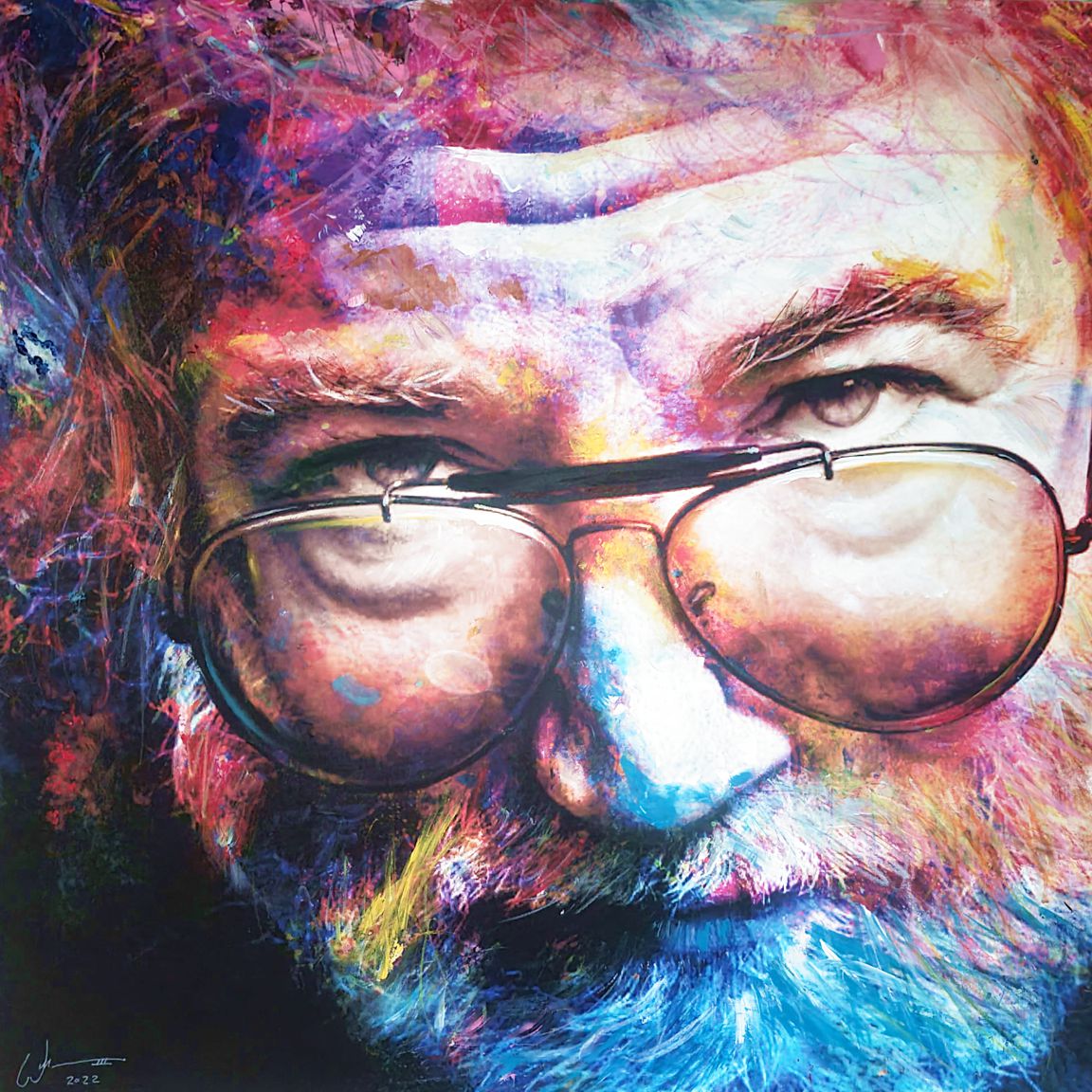 "Jerry" painting by artist, William III