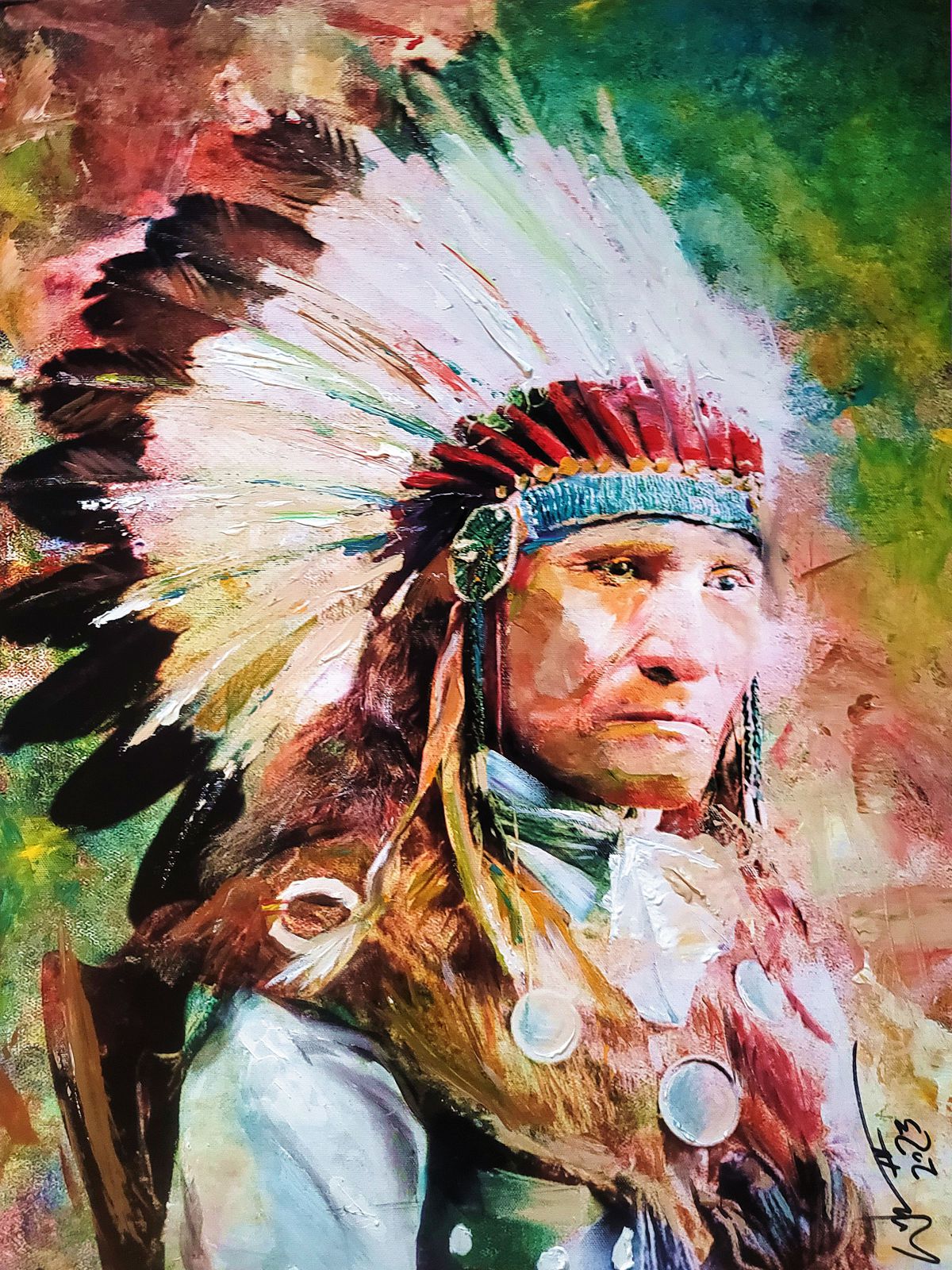 Louie painting by artist, William III