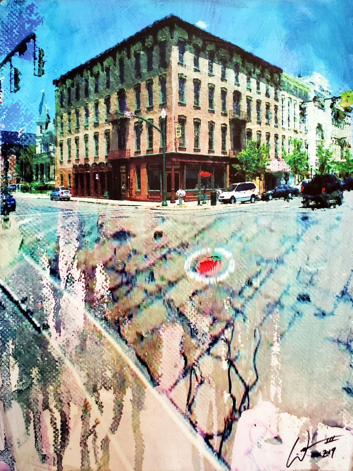 Morris House of Troy, Ohio by artist, William III