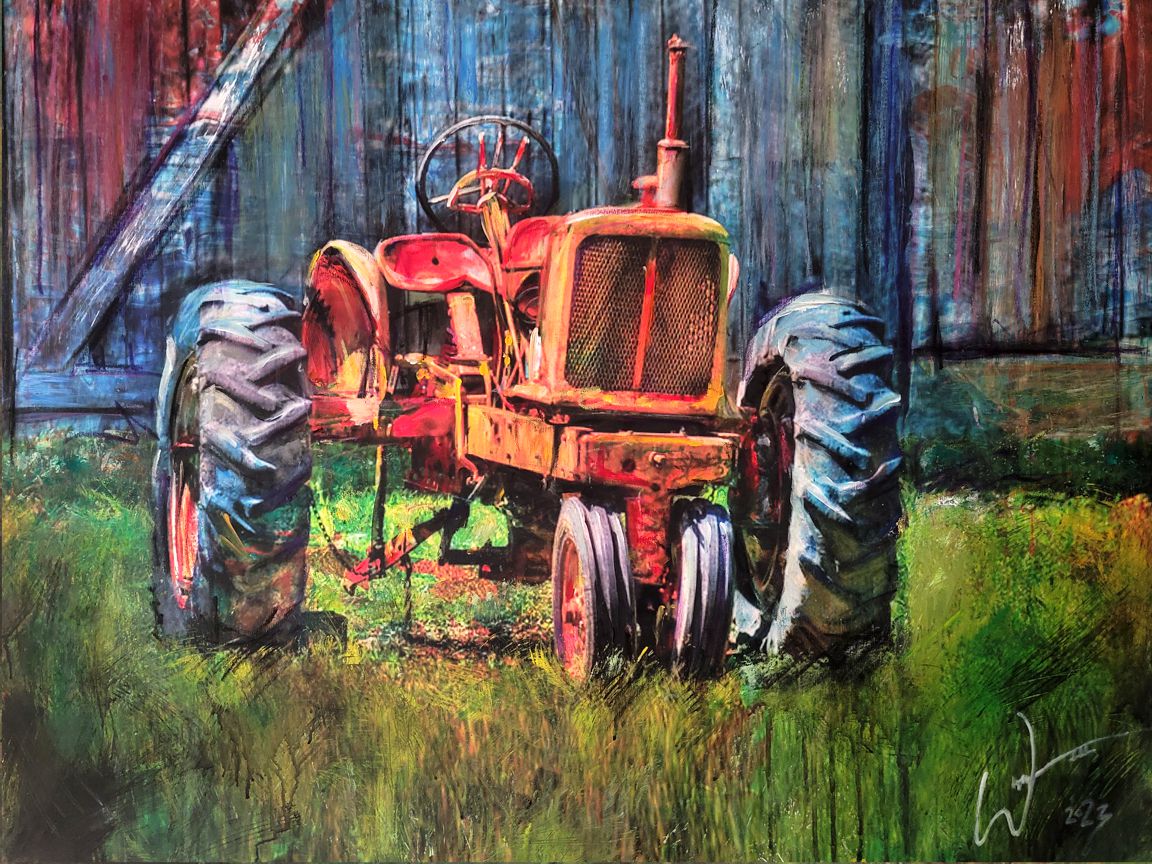 'Old Red' painting by artist, William III