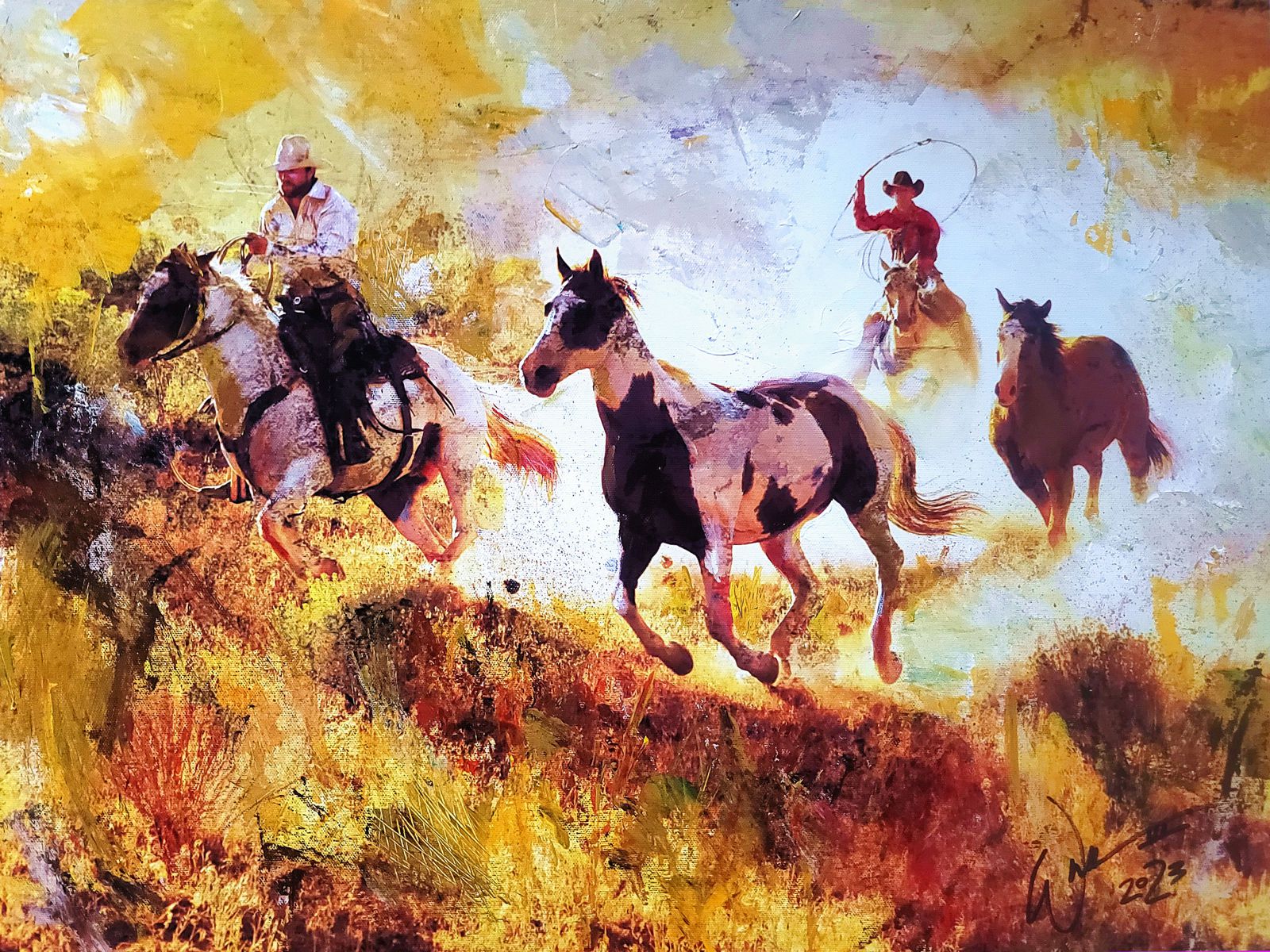 Remunda painting by artist, William III