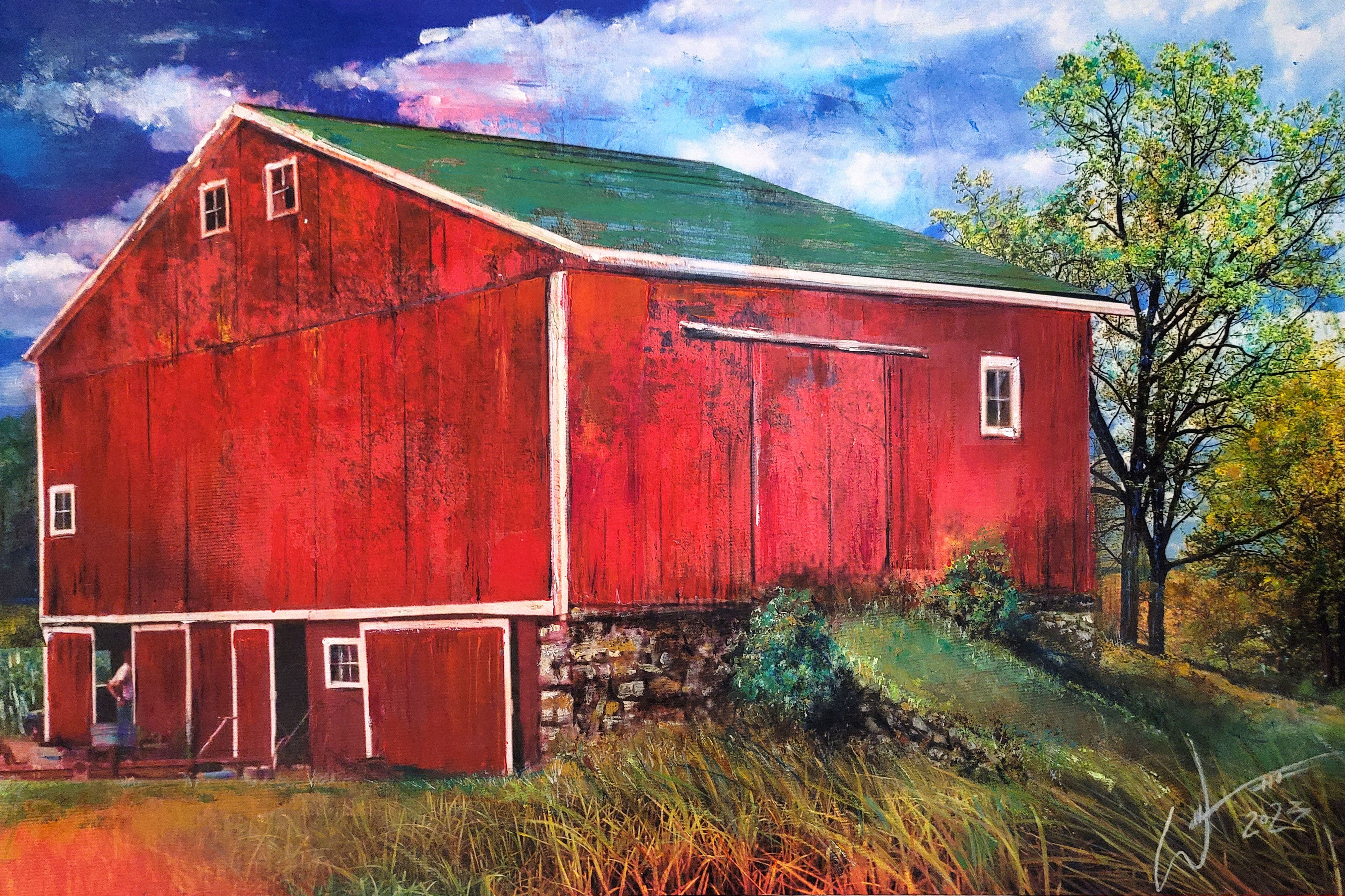 Warren Barn Painting by artist, William III