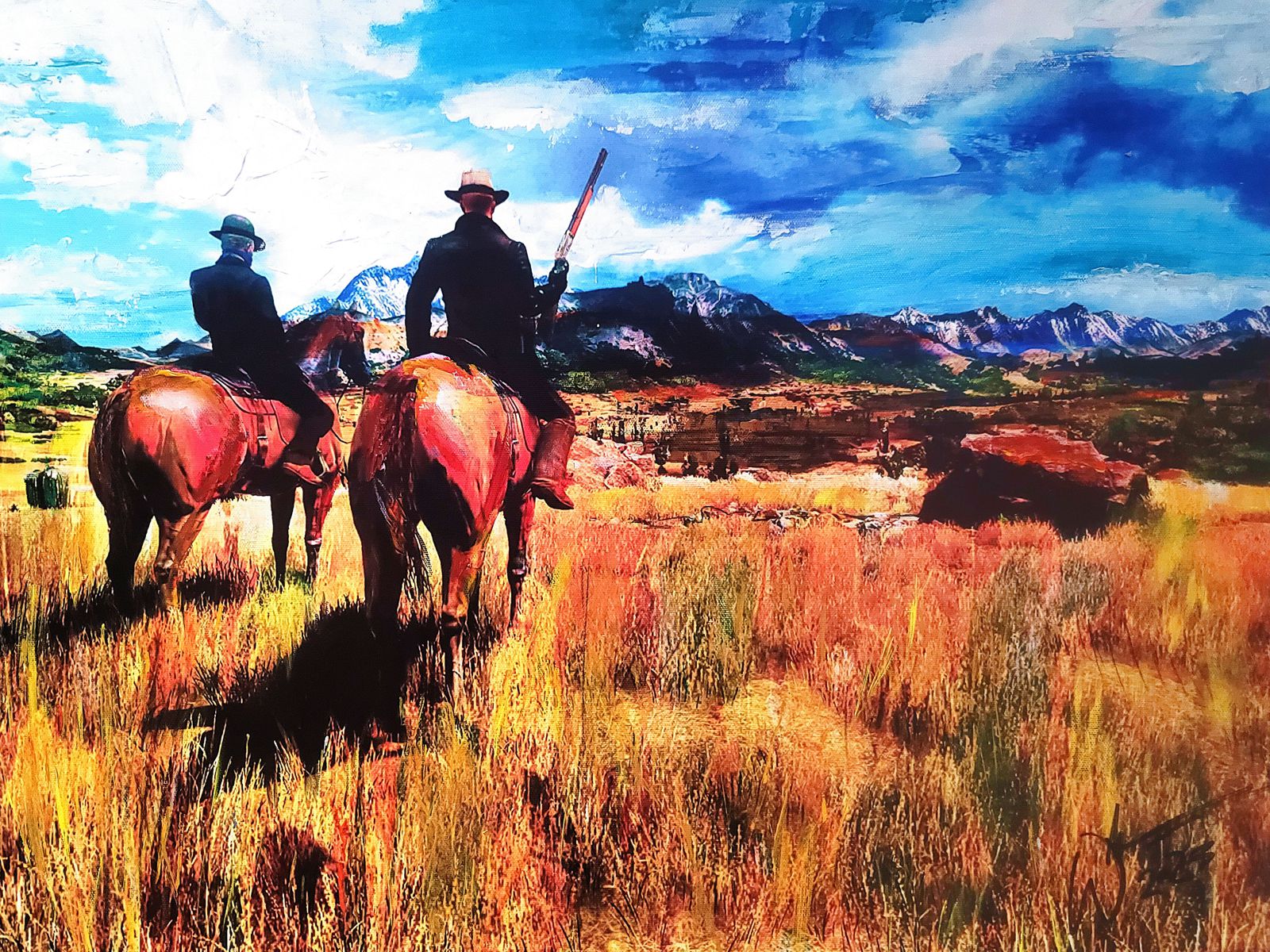 Westward painting by artist, William III